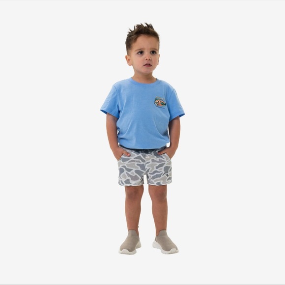 BURLEBO Other - Burlebo Youth White Camo Athletic Shorts